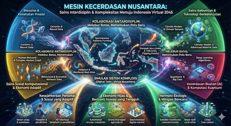Mesin Kecerdasan Nusantara: menuju Indonesia Virtual 2045